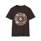 The Wiggle Gang T-Shirt-T-Shirt-luxury-rescue-dog-t-shirt-for-dog-lovers-Dark Chocolate-S-Rescue Paws Club