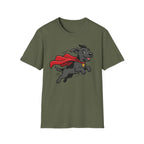 Superhero Pup T-Shirt-T-Shirt-luxury-rescue-dog-t-shirt-for-dog-lovers-Military Green-S-Rescue Paws Club