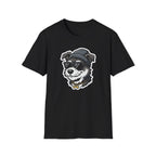 Too Cool to Bark T-Shirt-T-Shirt-luxury-rescue-dog-t-shirt-for-dog-lovers-Black-S-Rescue Paws Club