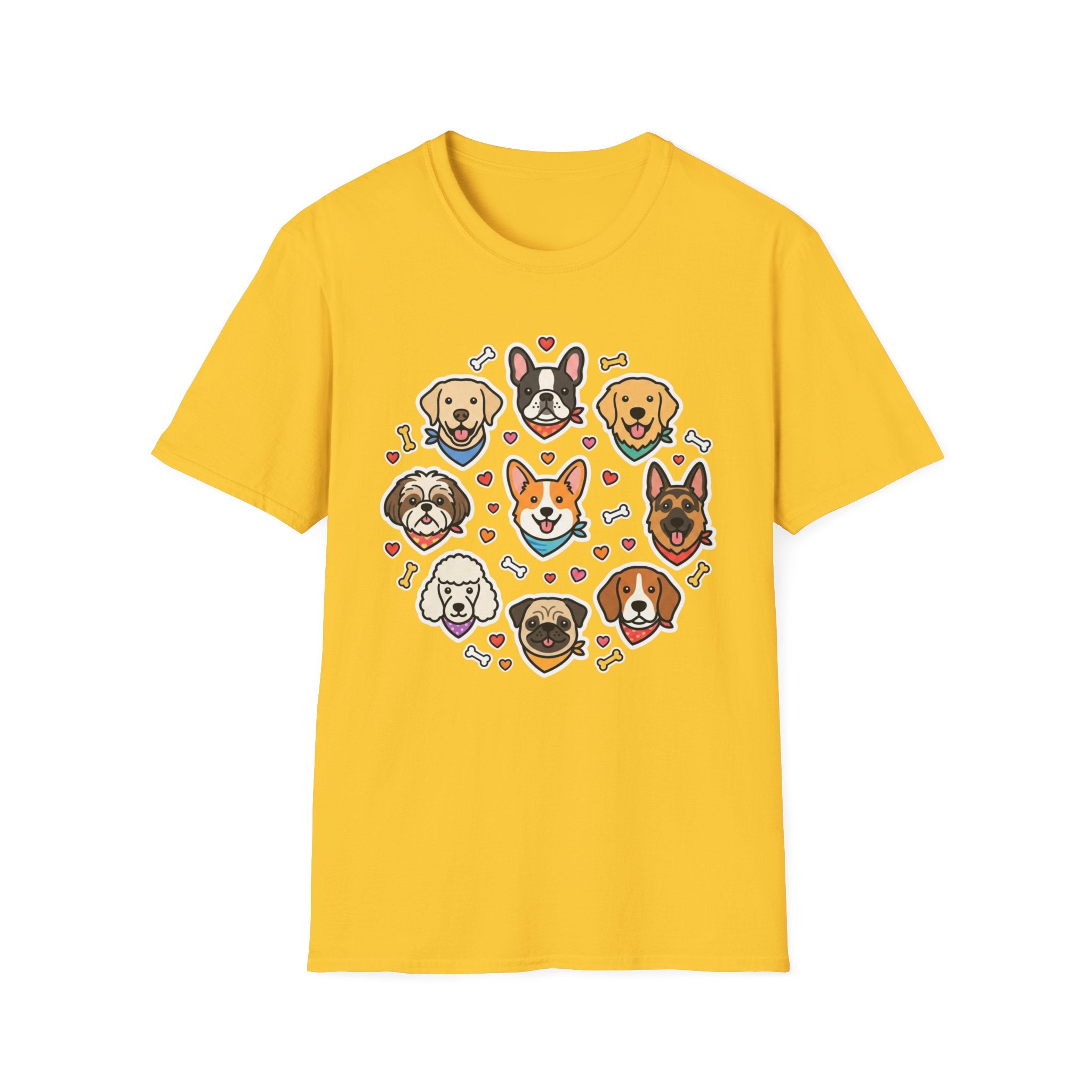 The Wiggle Gang T-Shirt-T-Shirt-luxury-rescue-dog-t-shirt-for-dog-lovers-Daisy-S-Rescue Paws Club