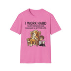 Better Life T-Shirt-T-Shirt-luxury-rescue-dog-t-shirt-for-dog-lovers-Azalea-S-Rescue Paws Club