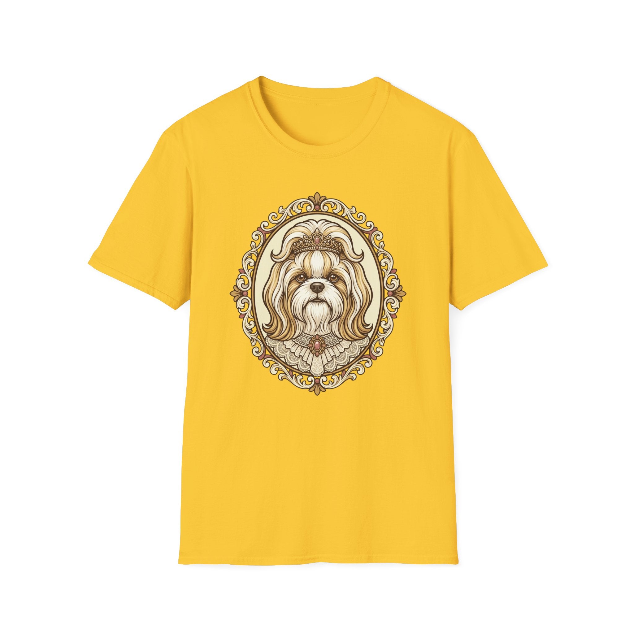Duchess Pawlette T-Shirt-T-Shirt-luxury-rescue-dog-t-shirt-for-dog-lovers-Daisy-S-Rescue Paws Club