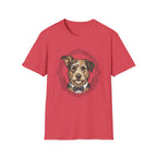 Count Sniffington T-Shirt-T-Shirt-luxury-rescue-dog-t-shirt-for-dog-lovers-Heather Red-S-Rescue Paws Club