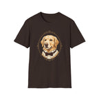 Sir Woofrey T-Shirt-T-Shirt-luxury-rescue-dog-t-shirt-for-dog-lovers-Dark Chocolate-S-Rescue Paws Club