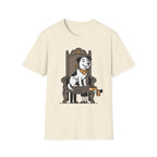 Royal Pup T-Shirt-T-Shirt-luxury-rescue-dog-t-shirt-for-dog-lovers-Natural-S-Rescue Paws Club