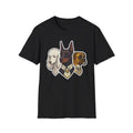The Fur Trio T-Shirt-T-Shirt-luxury-rescue-dog-t-shirt-for-dog-lovers-Black-S-Rescue Paws Club
