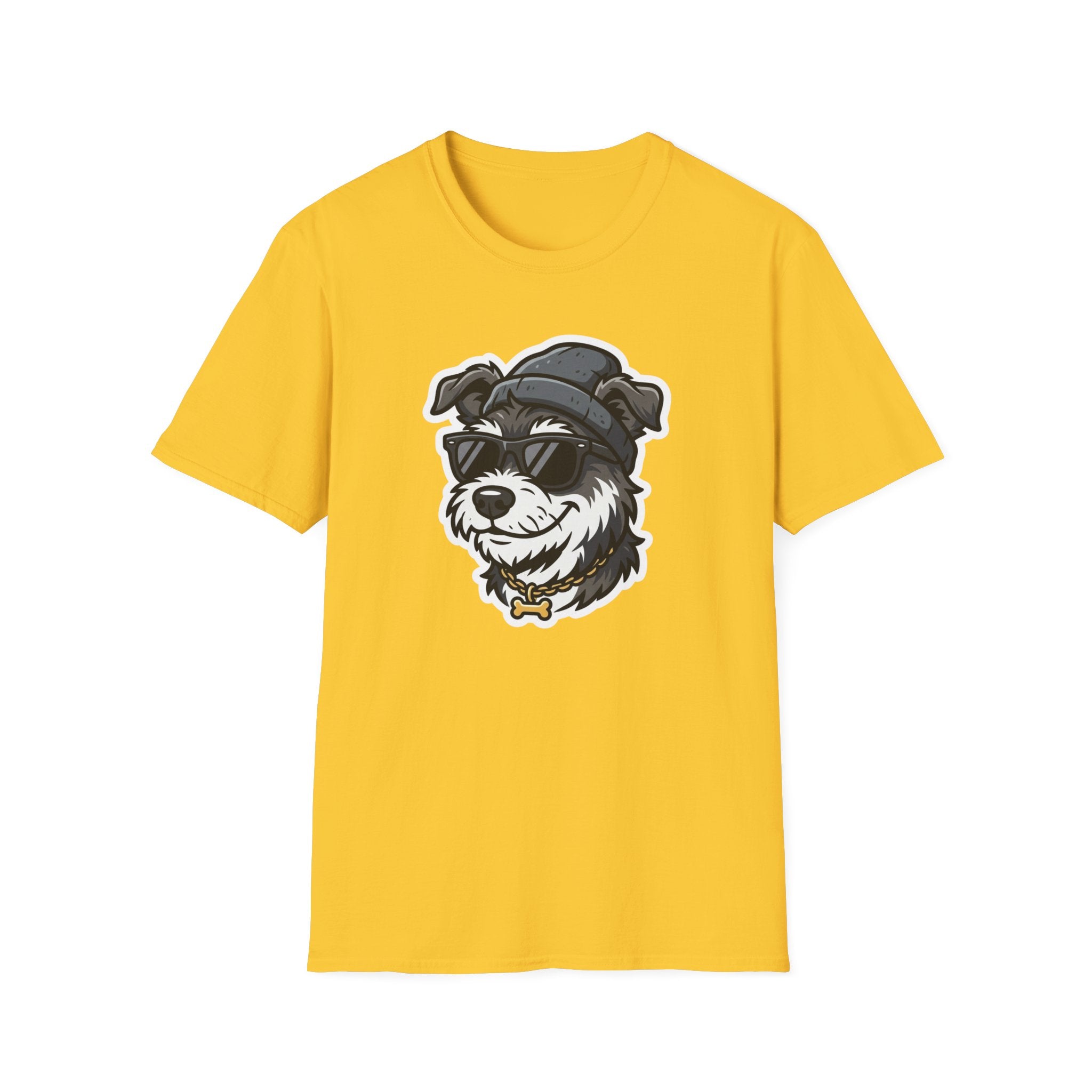 Too Cool to Bark T-Shirt-T-Shirt-luxury-rescue-dog-t-shirt-for-dog-lovers-Daisy-S-Rescue Paws Club
