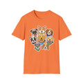 Squad Goals T-Shirt-T-Shirt-luxury-rescue-dog-t-shirt-for-dog-lovers-Heather Orange-S-Rescue Paws Club