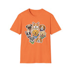Squad Goals T-Shirt-T-Shirt-luxury-rescue-dog-t-shirt-for-dog-lovers-Heather Orange-S-Rescue Paws Club