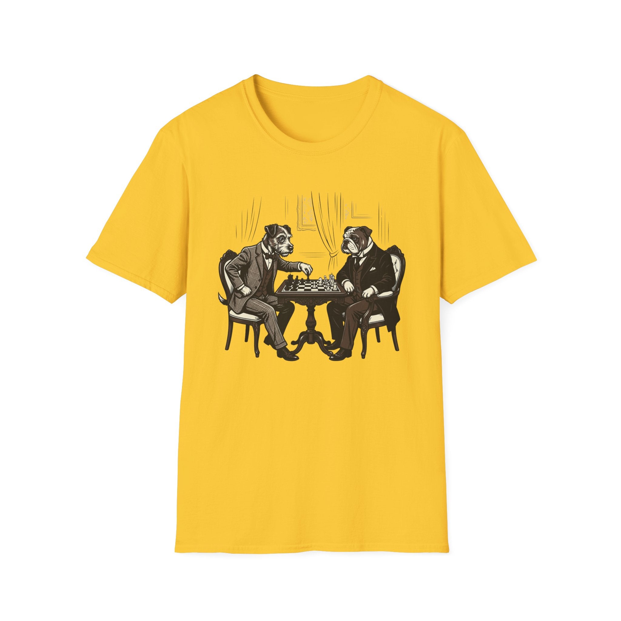 The Canine Gambit T-Shirt-T-Shirt-luxury-rescue-dog-t-shirt-for-dog-lovers-Daisy-S-Rescue Paws Club