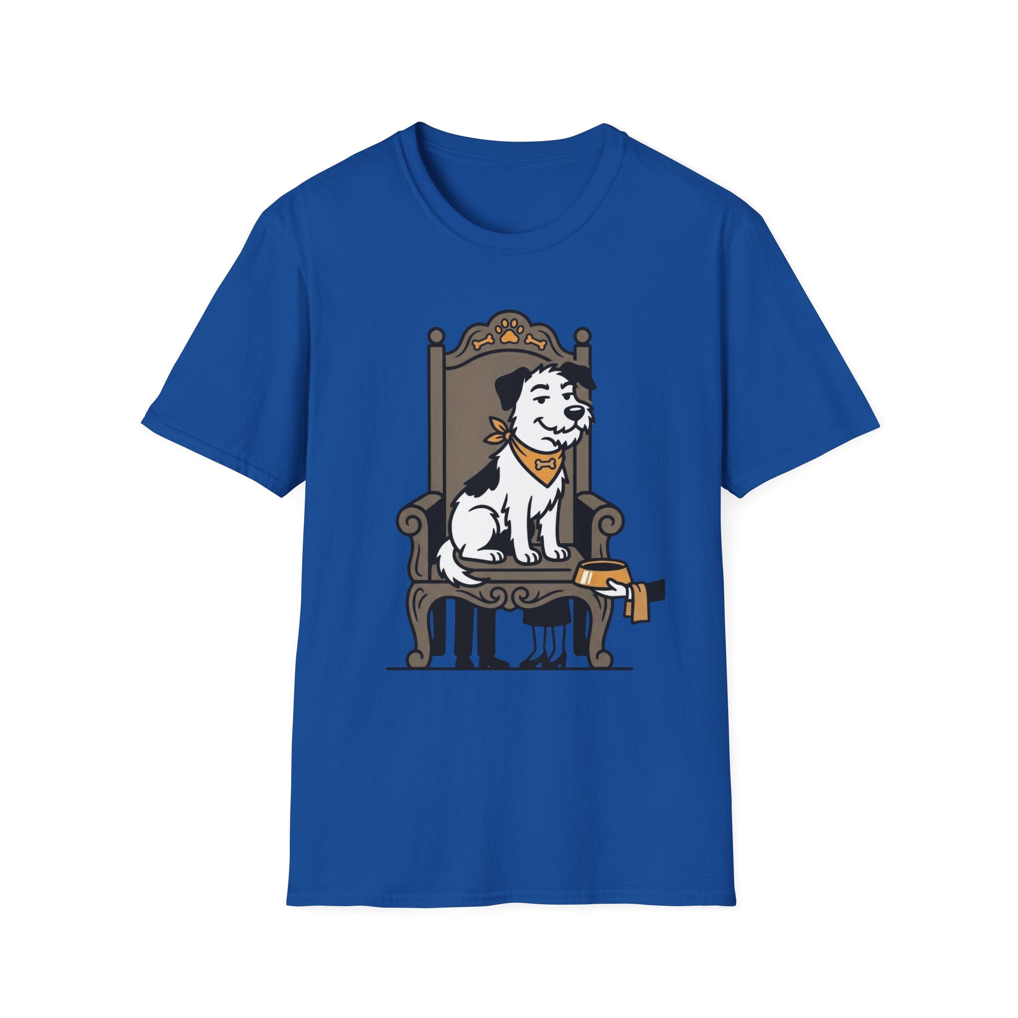 Royal Pup T-Shirt-T-Shirt-luxury-rescue-dog-t-shirt-for-dog-lovers-Royal-S-Rescue Paws Club