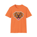 Smile Dealer T-Shirt-T-Shirt-luxury-rescue-dog-t-shirt-for-dog-lovers-Heather Orange-S-Rescue Paws Club
