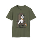 Royal Pup T-Shirt-T-Shirt-luxury-rescue-dog-t-shirt-for-dog-lovers-Military Green-S-Rescue Paws Club