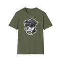 Too Cool to Bark T-Shirt-T-Shirt-luxury-rescue-dog-t-shirt-for-dog-lovers-Military Green-S-Rescue Paws Club