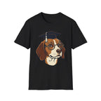 Smart Pup T-Shirt-T-Shirt-luxury-rescue-dog-t-shirt-for-dog-lovers-Black-S-Rescue Paws Club