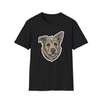 Too Cute to Ignore T-Shirt-T-Shirt-luxury-rescue-dog-t-shirt-for-dog-lovers-Black-S-Rescue Paws Club