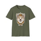 Little Prince of Paws T-Shirt-T-Shirt-luxury-rescue-dog-t-shirt-for-dog-lovers-Military Green-S-Rescue Paws Club