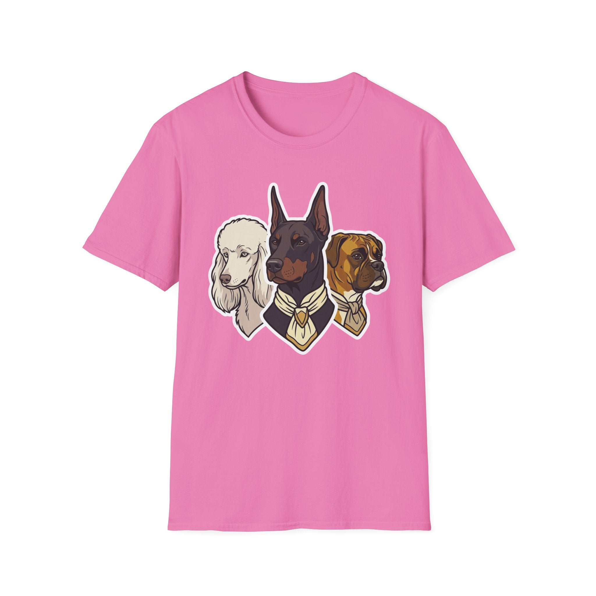 The Fur Trio T-Shirt-T-Shirt-luxury-rescue-dog-t-shirt-for-dog-lovers-Azalea-S-Rescue Paws Club