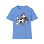 Outdoor Chaos Activated T-Shirt-T-Shirt-luxury-rescue-dog-t-shirt-for-dog-lovers-Carolina Blue-S-Rescue Paws Club