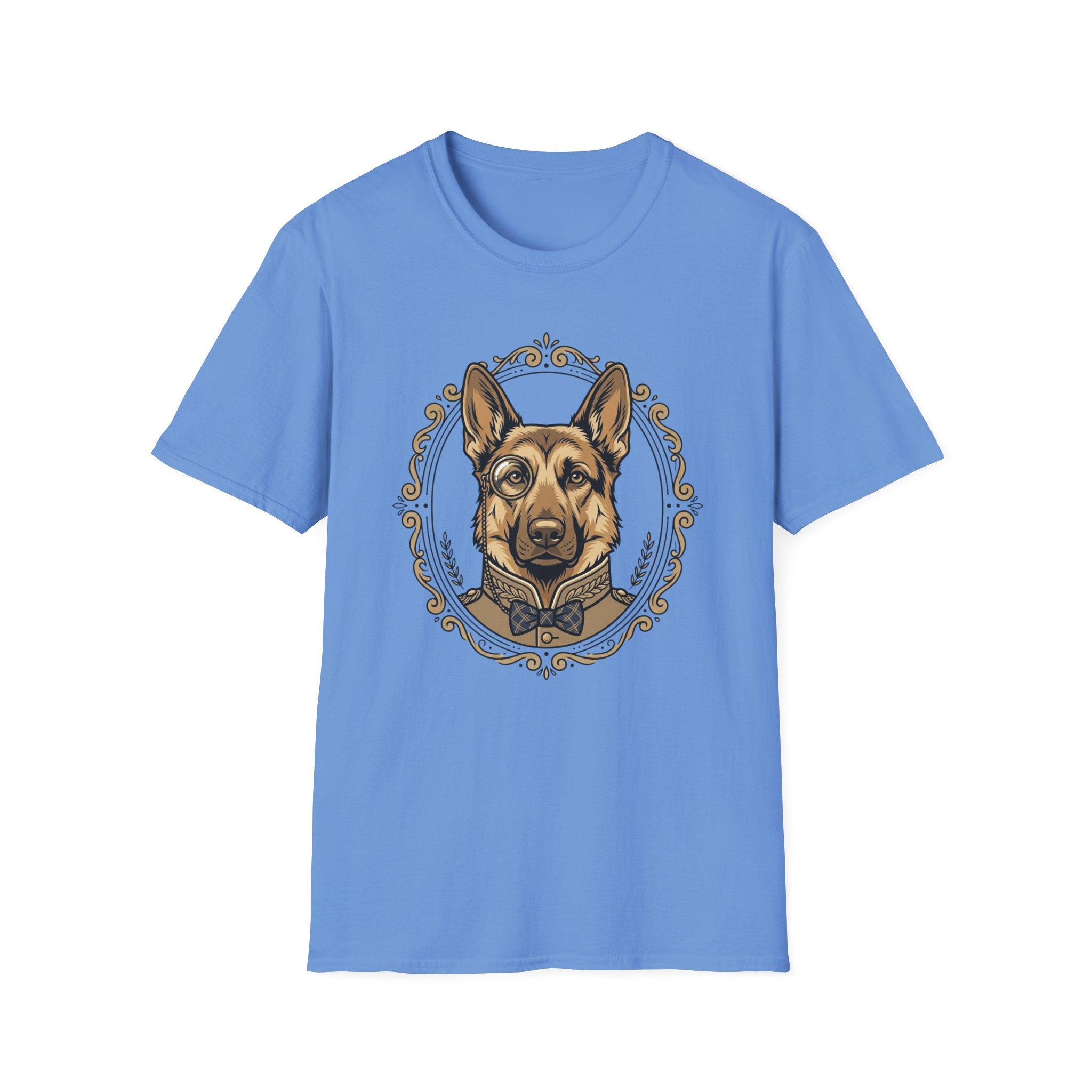 Lord Floofington T-Shirt-T-Shirt-luxury-rescue-dog-t-shirt-for-dog-lovers-Carolina Blue-S-Rescue Paws Club