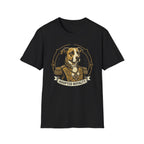 Duke Barkwell T-Shirt-T-Shirt-luxury-rescue-dog-t-shirt-for-dog-lovers-Black-S-Rescue Paws Club