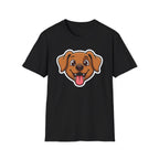 Smile Dealer T-Shirt-T-Shirt-luxury-rescue-dog-t-shirt-for-dog-lovers-Black-S-Rescue Paws Club