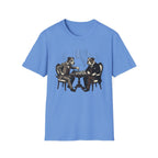 The Canine Gambit T-Shirt-T-Shirt-luxury-rescue-dog-t-shirt-for-dog-lovers-Carolina Blue-S-Rescue Paws Club