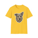 Too Cute to Ignore T-Shirt-T-Shirt-luxury-rescue-dog-t-shirt-for-dog-lovers-Daisy-S-Rescue Paws Club