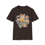Squad Goals T-Shirt-T-Shirt-luxury-rescue-dog-t-shirt-for-dog-lovers-Dark Chocolate-S-Rescue Paws Club