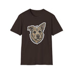 Too Cute to Ignore T-Shirt-T-Shirt-luxury-rescue-dog-t-shirt-for-dog-lovers-Dark Chocolate-S-Rescue Paws Club
