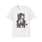 Royal Pup T-Shirt-T-Shirt-luxury-rescue-dog-t-shirt-for-dog-lovers-White-S-Rescue Paws Club