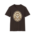 Duchess Pawlette T-Shirt-T-Shirt-luxury-rescue-dog-t-shirt-for-dog-lovers-Dark Chocolate-S-Rescue Paws Club