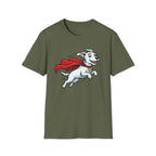Superhero Dog T-Shirt-T-Shirt-luxury-rescue-dog-t-shirt-for-dog-lovers-Military Green-S-Rescue Paws Club