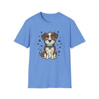 Grumpy Mode ON T-Shirt-T-Shirt-luxury-rescue-dog-t-shirt-for-dog-lovers-Carolina Blue-S-Rescue Paws Club