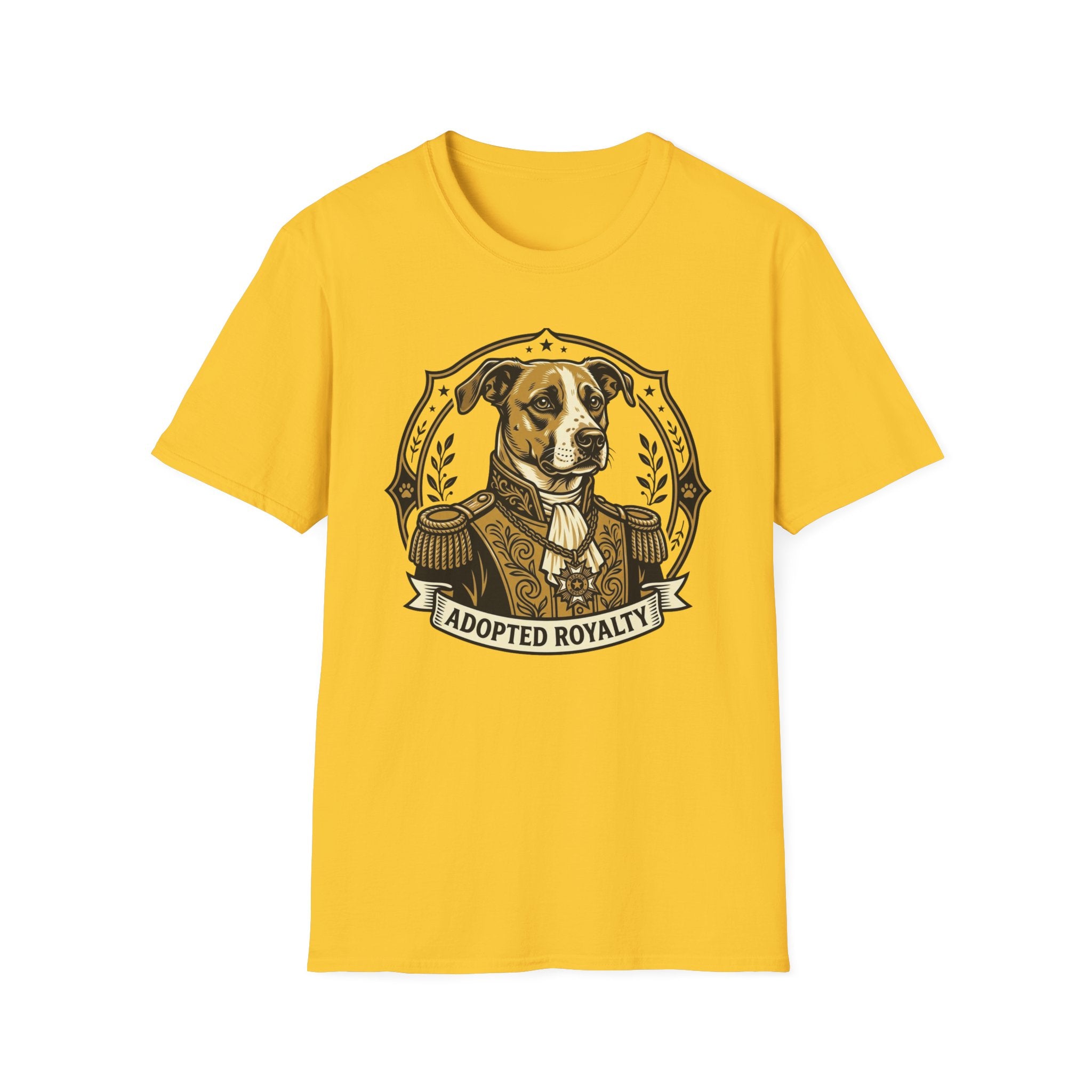 Duke Barkwell T-Shirt-T-Shirt-luxury-rescue-dog-t-shirt-for-dog-lovers-Daisy-S-Rescue Paws Club