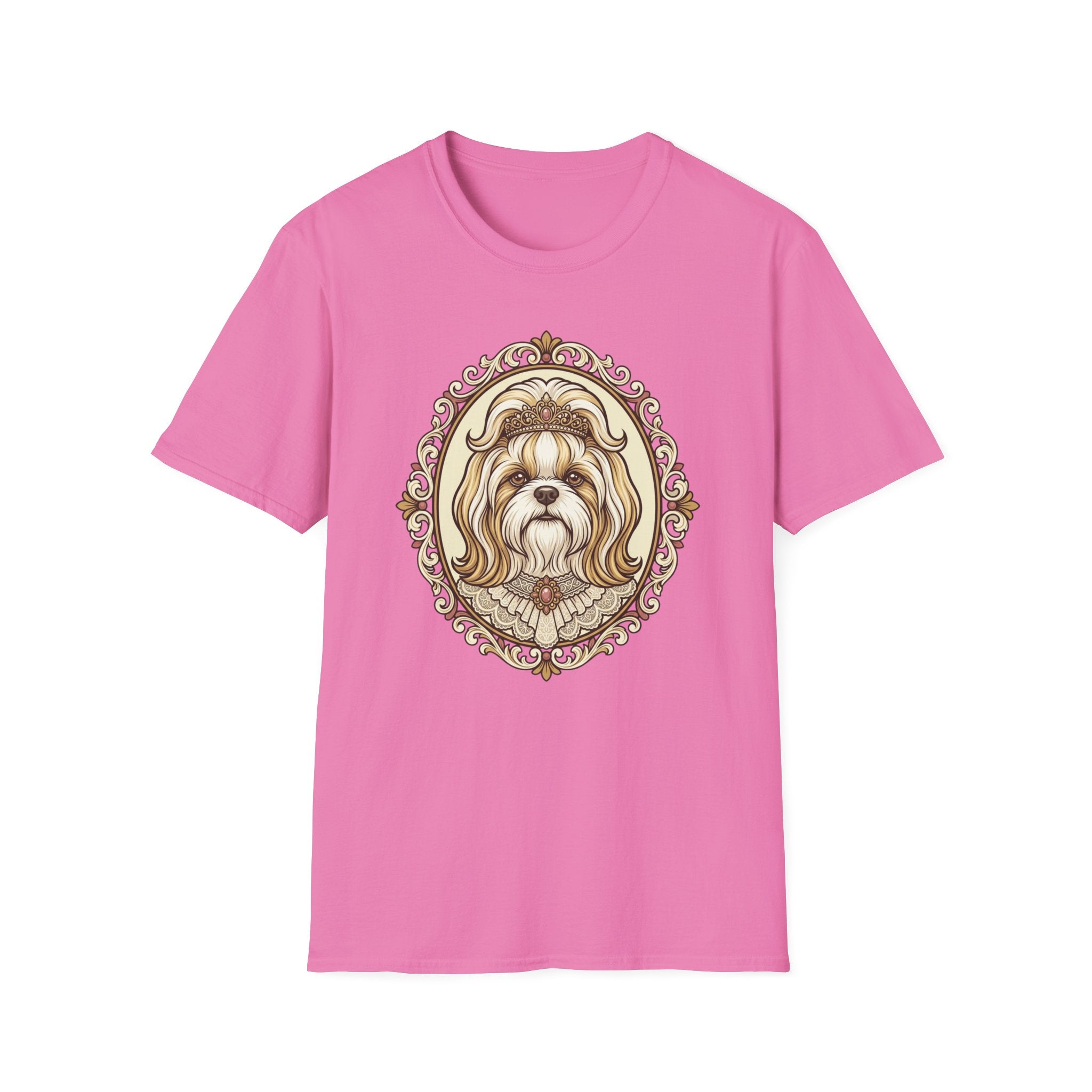Duchess Pawlette T-Shirt-T-Shirt-luxury-rescue-dog-t-shirt-for-dog-lovers-Azalea-S-Rescue Paws Club