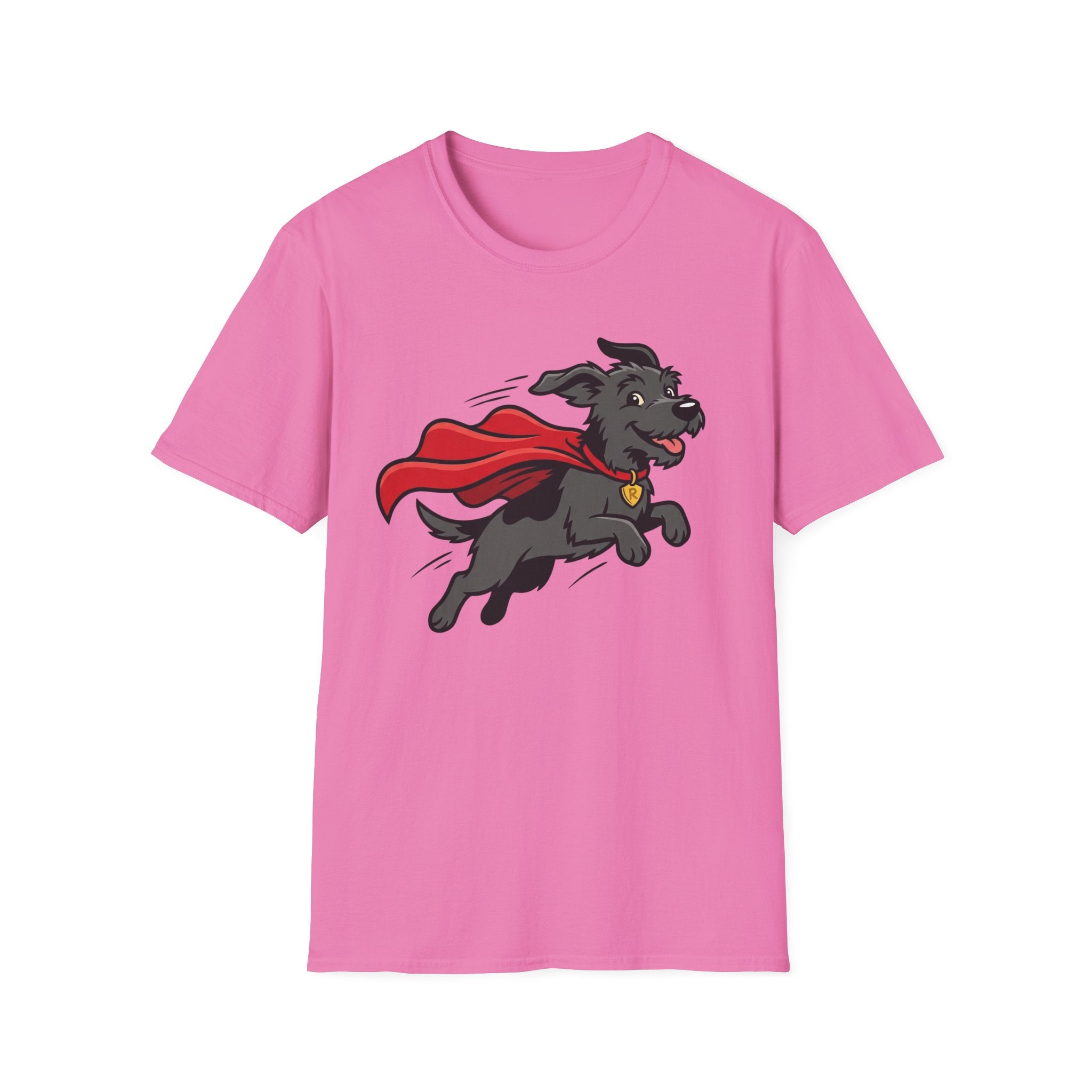 Superhero Pup T-Shirt-T-Shirt-luxury-rescue-dog-t-shirt-for-dog-lovers-Azalea-S-Rescue Paws Club