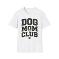 Dog Mom Club T-Shirt-T-Shirt-luxury-rescue-dog-t-shirt-for-dog-lovers-White-S-Rescue Paws Club