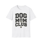 Dog Mom Club T-Shirt-T-Shirt-luxury-rescue-dog-t-shirt-for-dog-lovers-White-S-Rescue Paws Club
