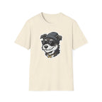 Too Cool to Bark T-Shirt-T-Shirt-luxury-rescue-dog-t-shirt-for-dog-lovers-Natural-S-Rescue Paws Club