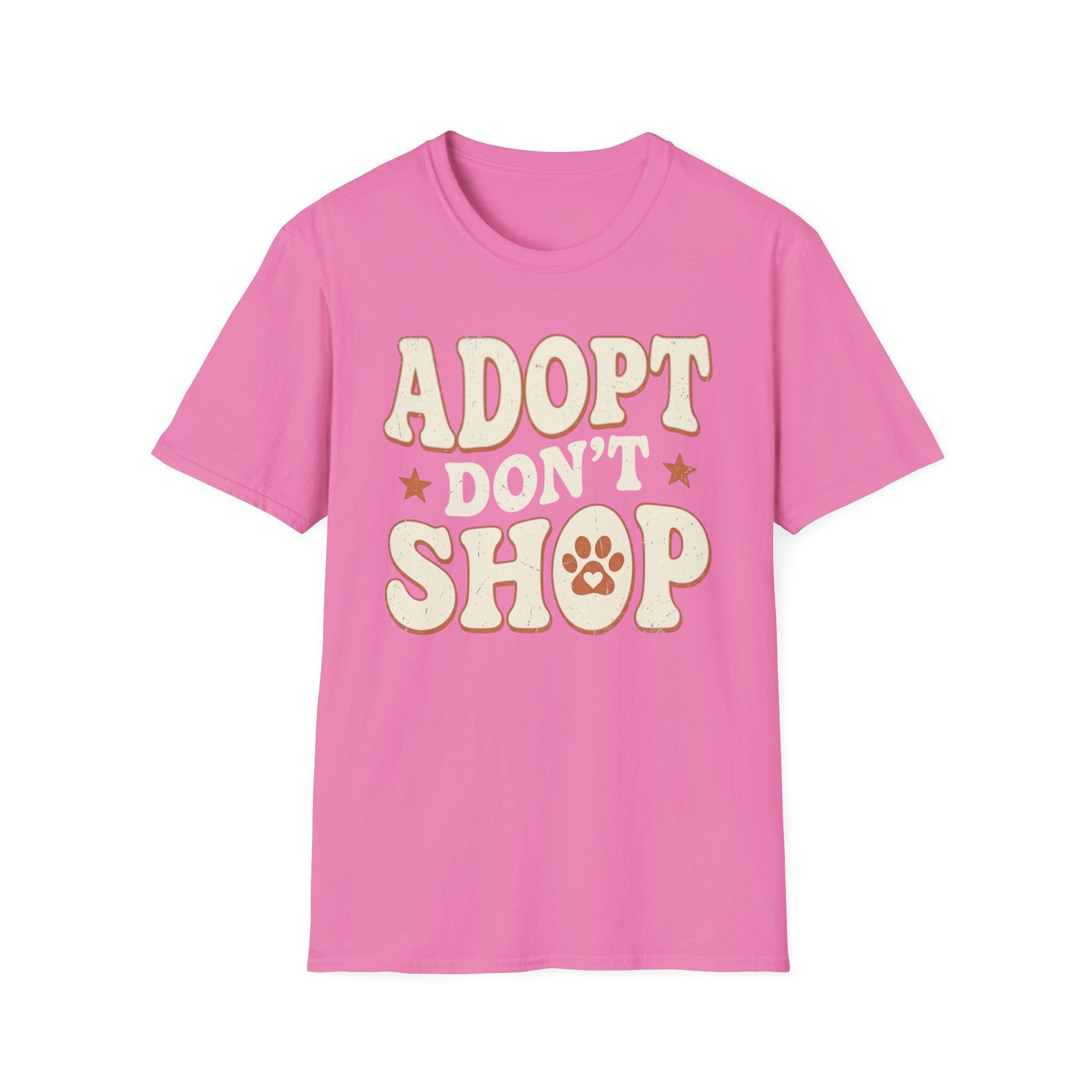 Adopt Dont Shop Rescue Shirt-T-Shirt-luxury-rescue-dog-t-shirt-for-dog-lovers-Azalea-S-Rescue Paws Club