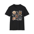 Rescue Pack Club T-Shirt-T-Shirt-luxury-rescue-dog-t-shirt-for-dog-lovers-Black-S-Rescue Paws Club