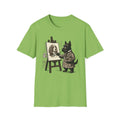Lord Sketchington T-Shirt-T-Shirt-luxury-rescue-dog-t-shirt-for-dog-lovers-Lime-S-Rescue Paws Club