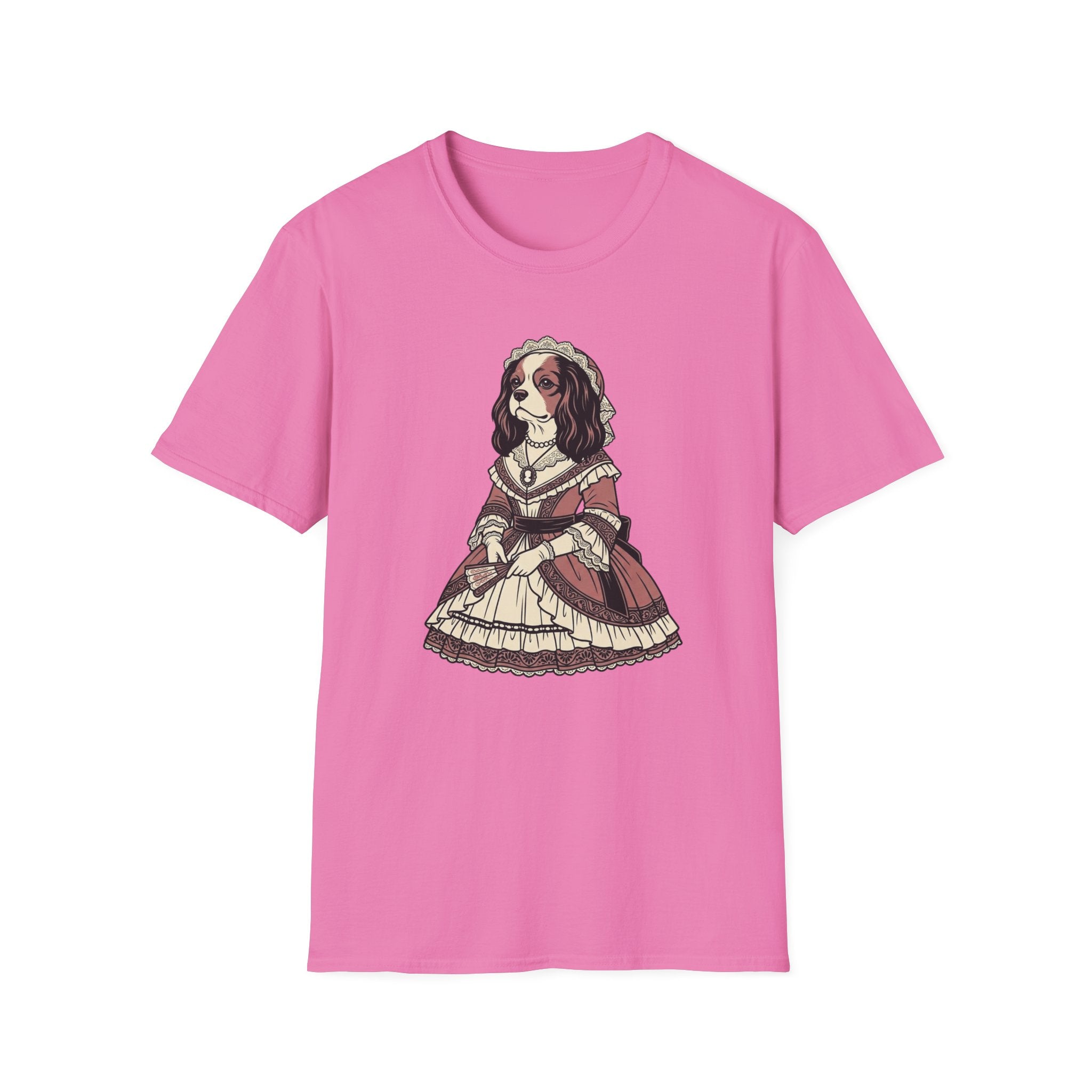 Lady Floofiana T-Shirt-T-Shirt-luxury-rescue-dog-t-shirt-for-dog-lovers-Azalea-S-Rescue Paws Club