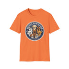 Limited Rescue Paws Club T-Shirt-T-Shirt-luxury-rescue-dog-t-shirt-for-dog-lovers-Heather Orange-S-Rescue Paws Club