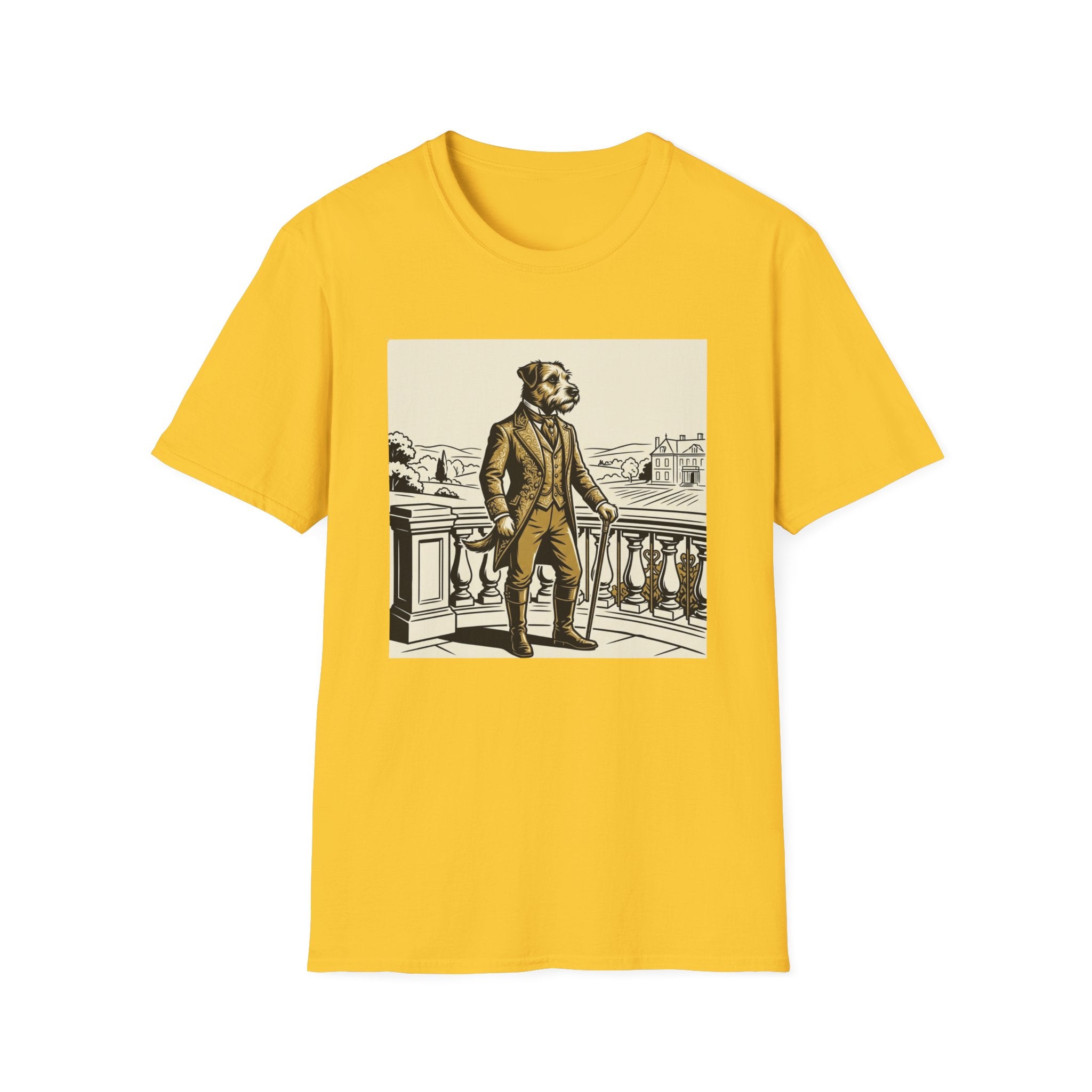 Duke of Tailington T-Shirt-T-Shirt-luxury-rescue-dog-t-shirt-for-dog-lovers-Daisy-S-Rescue Paws Club
