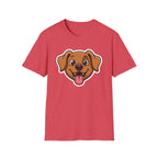Smile Dealer T-Shirt-T-Shirt-luxury-rescue-dog-t-shirt-for-dog-lovers-Heather Red-S-Rescue Paws Club