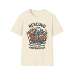 Untangled T-Shirt-T-Shirt-luxury-rescue-dog-t-shirt-for-dog-lovers-Natural-S-Rescue Paws Club