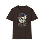 Sir Arfthur T-Shirt-T-Shirt-luxury-rescue-dog-t-shirt-for-dog-lovers-Dark Chocolate-S-Rescue Paws Club