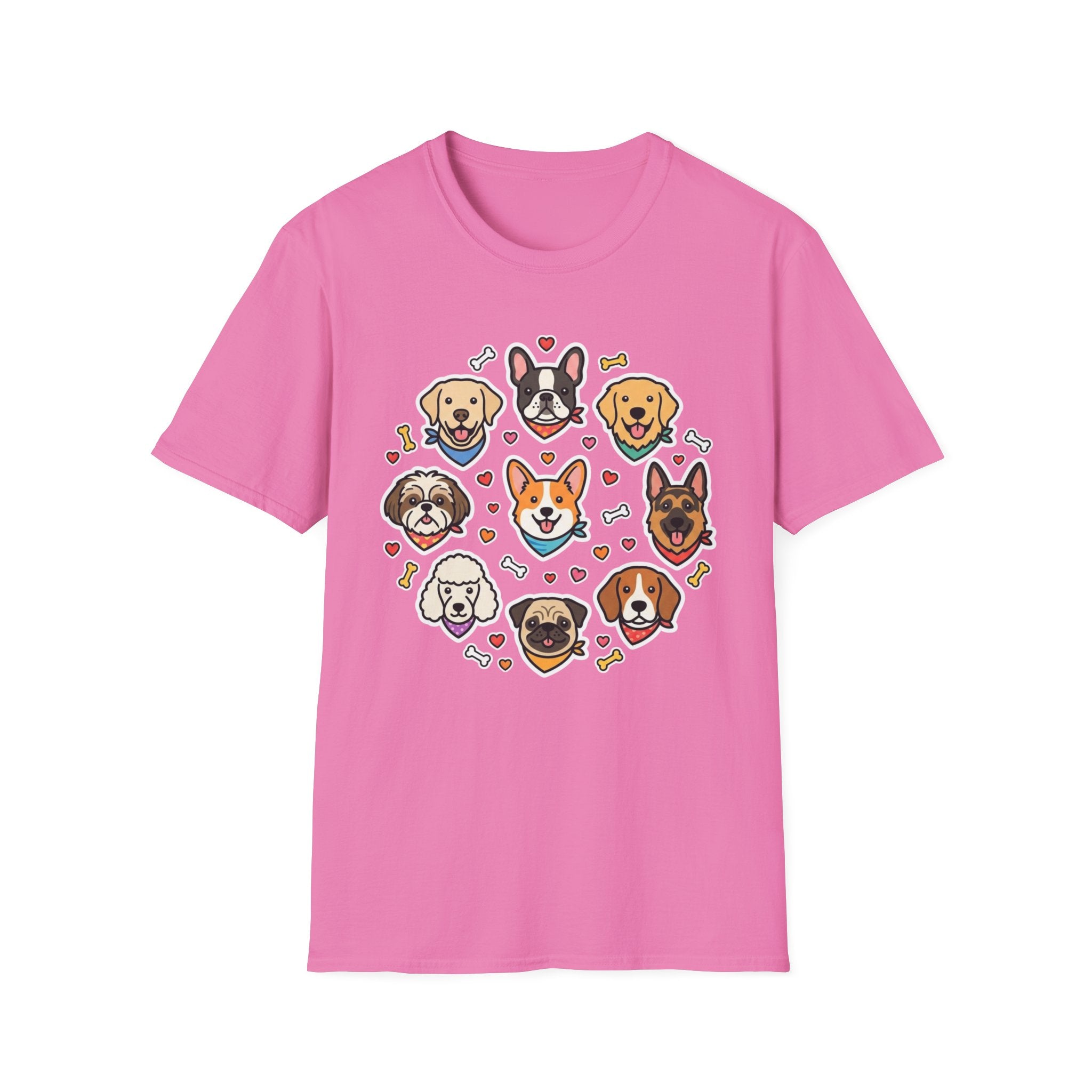 The Wiggle Gang T-Shirt-T-Shirt-luxury-rescue-dog-t-shirt-for-dog-lovers-Azalea-S-Rescue Paws Club